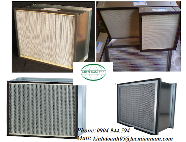 Khung lọc hepa vỏ inox 304, 316